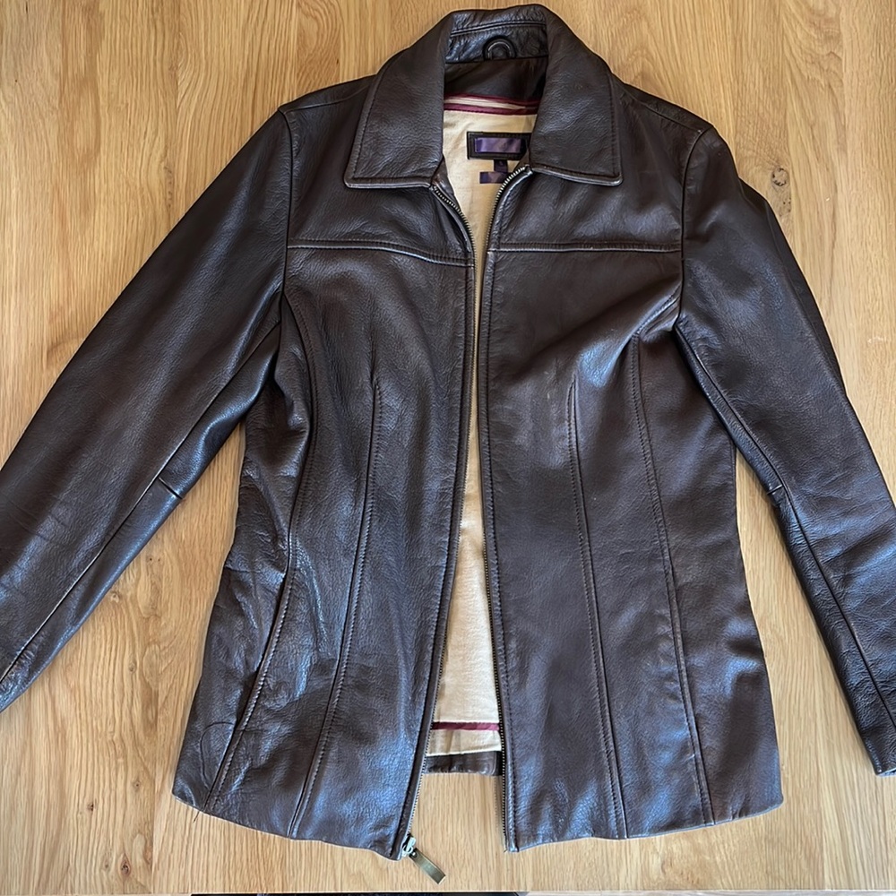 Wilson leather genuine leather jacket